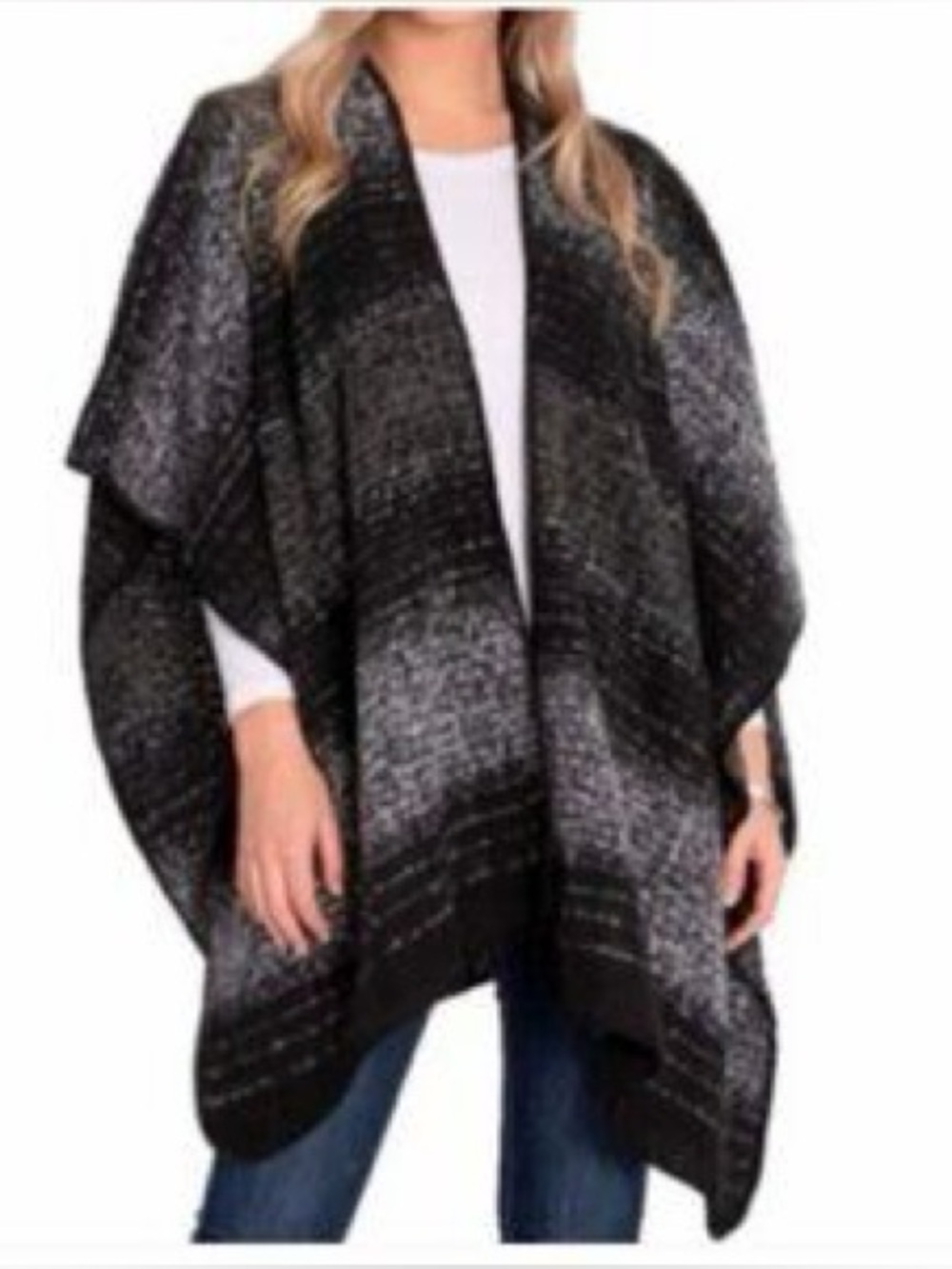 Woolrich | Doris Cozy Blanket Wrap Poncho sweater Women’s size OS OSFM soft cozy